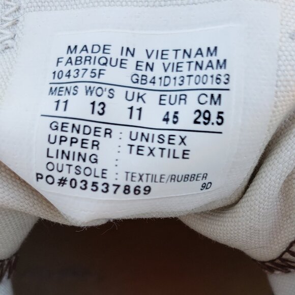 EUC CTAS Converse 104375F low brown allover canvas (11M - 13W) KICKS - Picture 2 of 7